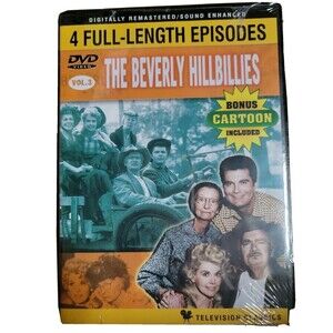 The Beverly Hillbillies DVD - 4 Full Length Episodes - Vol. 3 New
